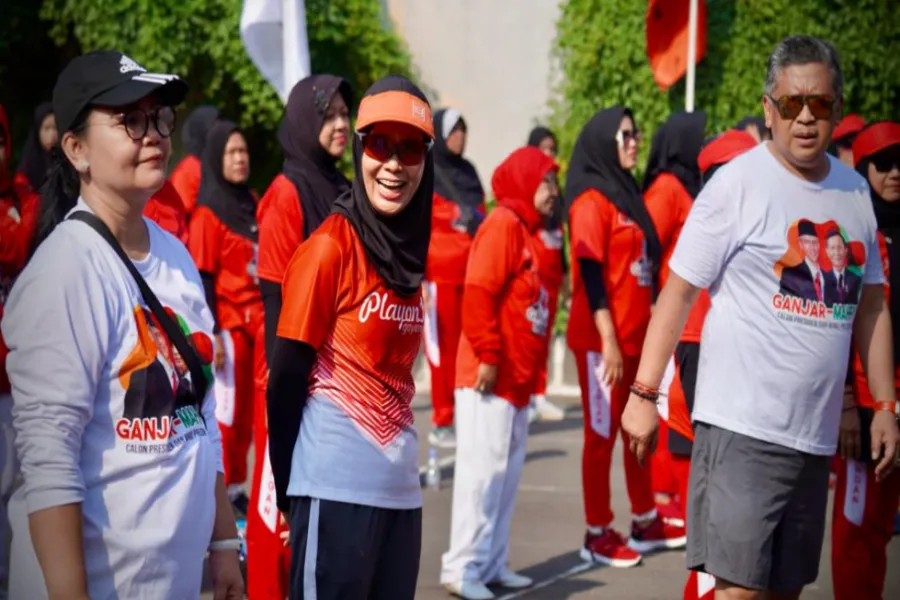 Lari 10K di Semarang, Atikoh Ganjar Merasakan Nuansa Positif