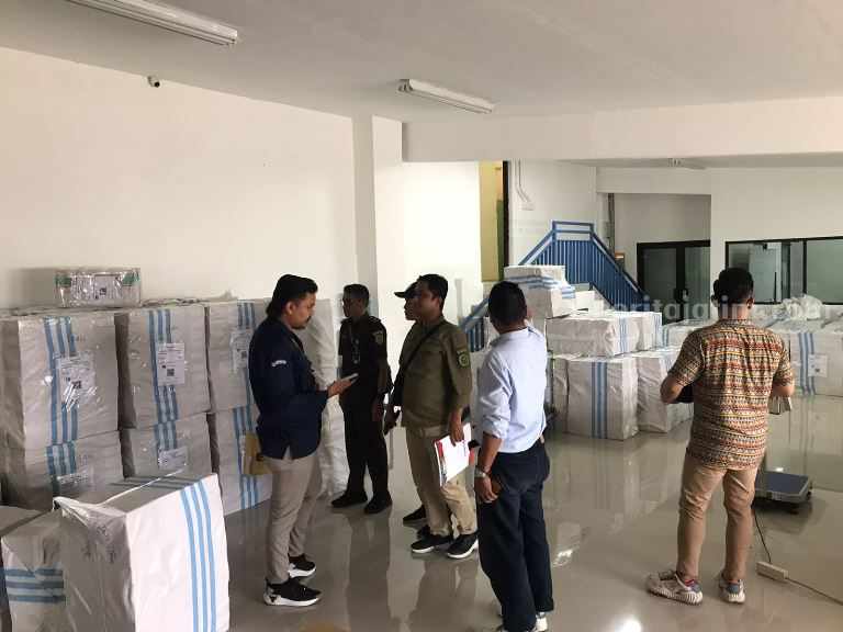 Bawaslu Bojonegoro Pantau Produksi Segel Kabel Tis di Tangerang