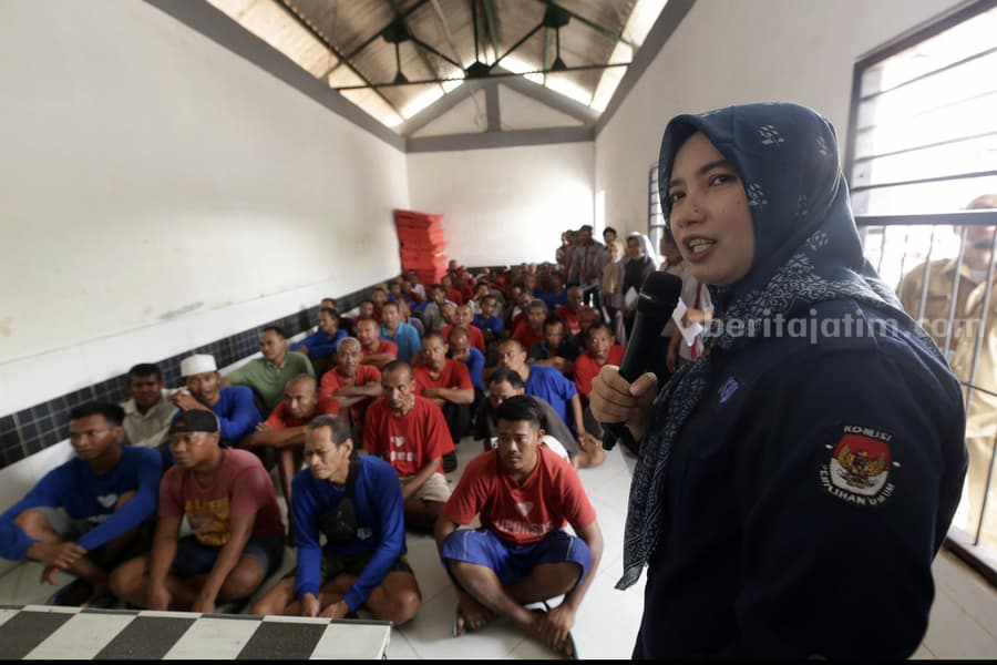 KPU Surabaya Sosialisasi Pemilu 2024 di Liponsos Keputih KPU Surabaya Sosialisasi Pemilu 2024 di Liponsos Keputih