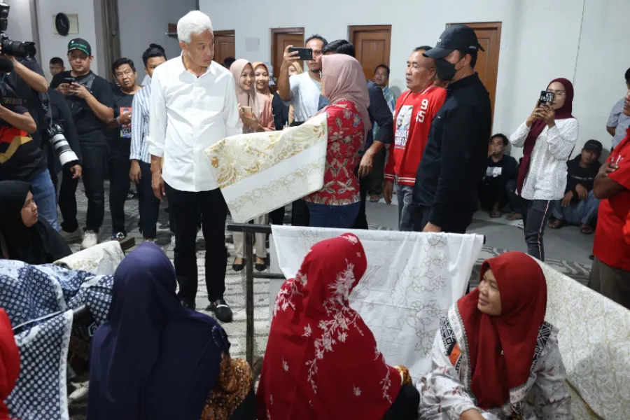 Ganjar di Sragen