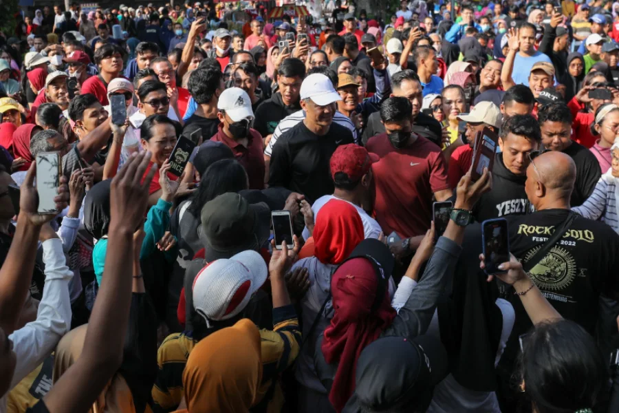 Ganjar di CFD Solo
