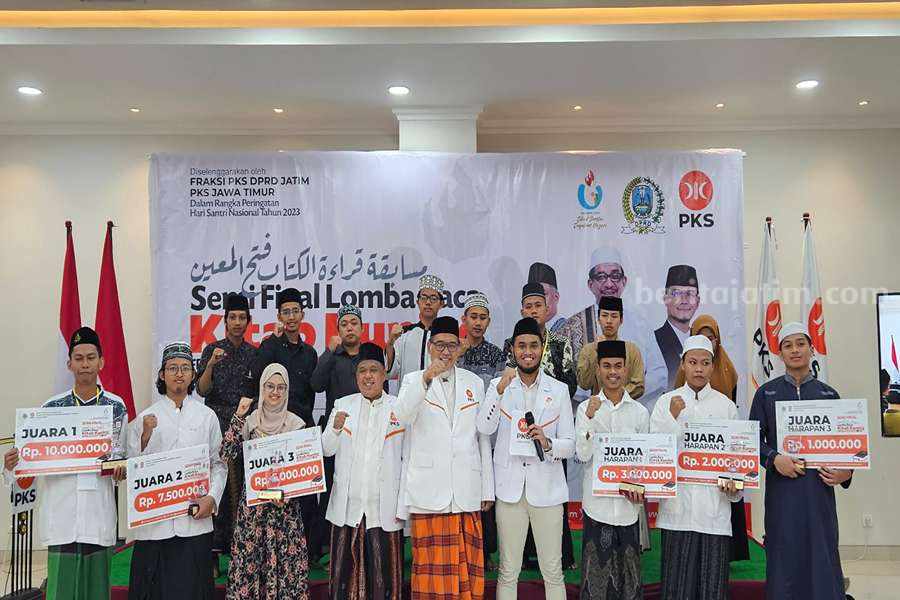 Lomba Baca Kitab Kuning, PKS Jatim Apresiasi Santri Milenial dan Gen Z Baca Kitab Kuning