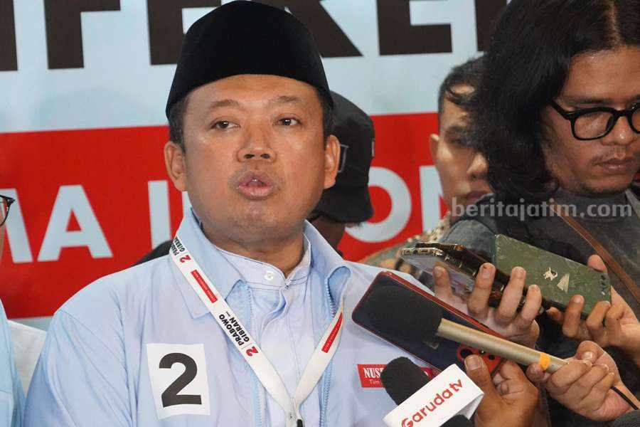 Caption: Sekretaris Tim Kampanye Nasional (TKN) Prabowo-Gibran, Nusron Wahid