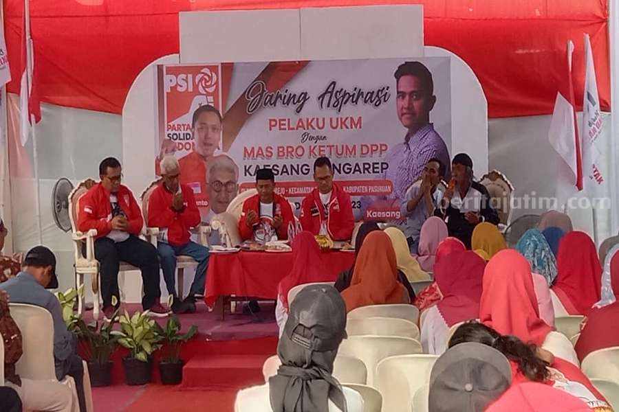 Kegiatan PSI yang berada di Kecamatan Purwosari, Kabupaten Pasuruan.