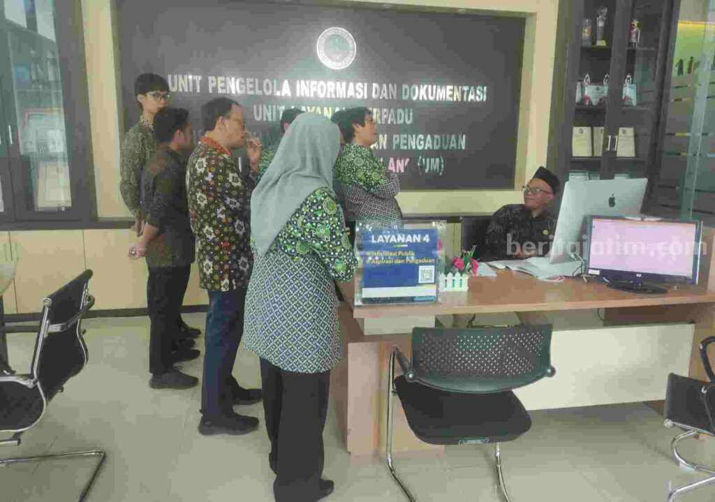 Monitoring dan Evaluasi KIP 2023 di UM Malang Visitasi Monitoring dan Evaluasi KIP 2023 di Universitas Negeri Malang (Foto: Istimewa)