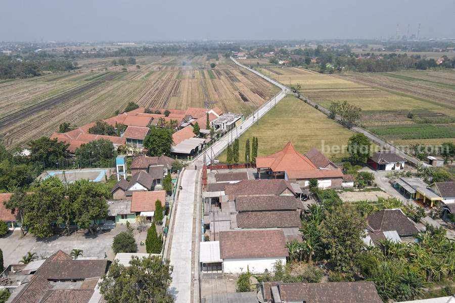 Gus Muhdlor: Betonisasi Jalan dan Jembatan, Ruas Tarik-Mlirip Sidoarjo Rampung 100 Persen