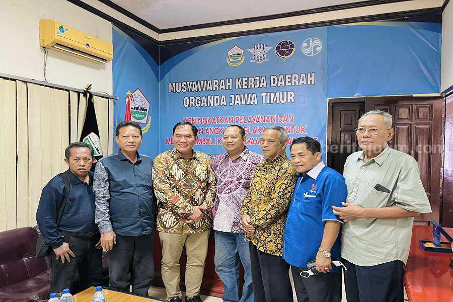 Caption: Pertemuan Bambang Haryo dan pengurus Organda Jatim