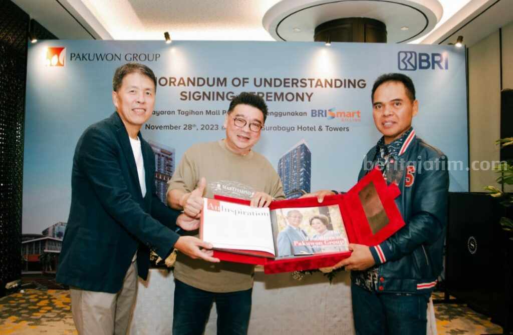 BRI-Pakuwon Group Permudah Pembayaran Tagihan Tenant Mall Lewat Aplikasi Smart Billing