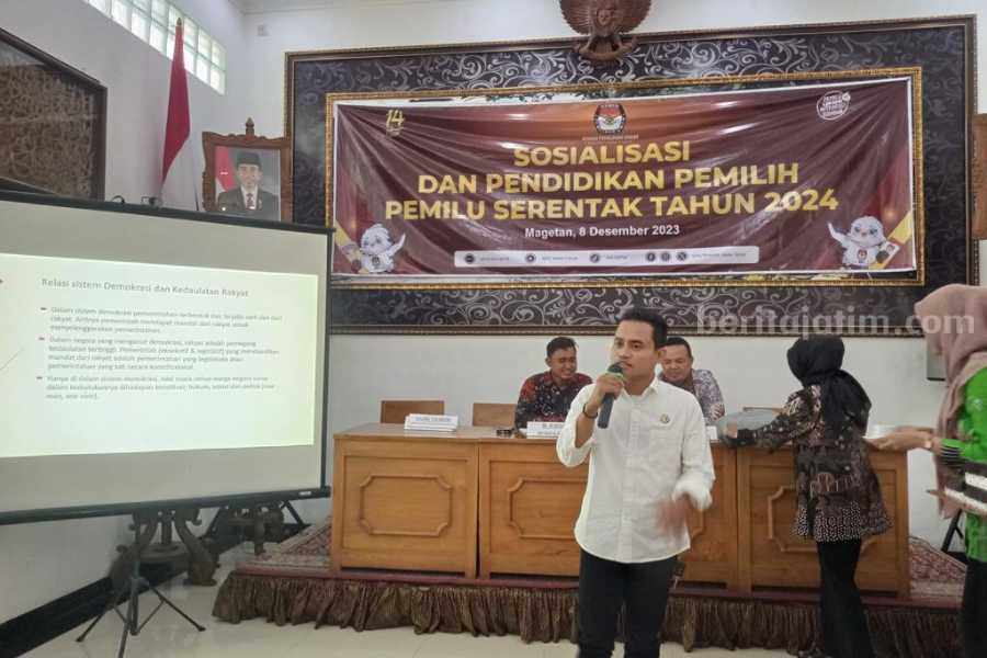 Karang Taruna Magetan Dilibatkan untuk Partisipasi Aktif dalam Pemilu