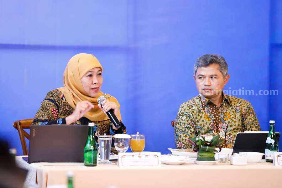 Gubernur Jawa Timur Khofifah Indar Parawansa.