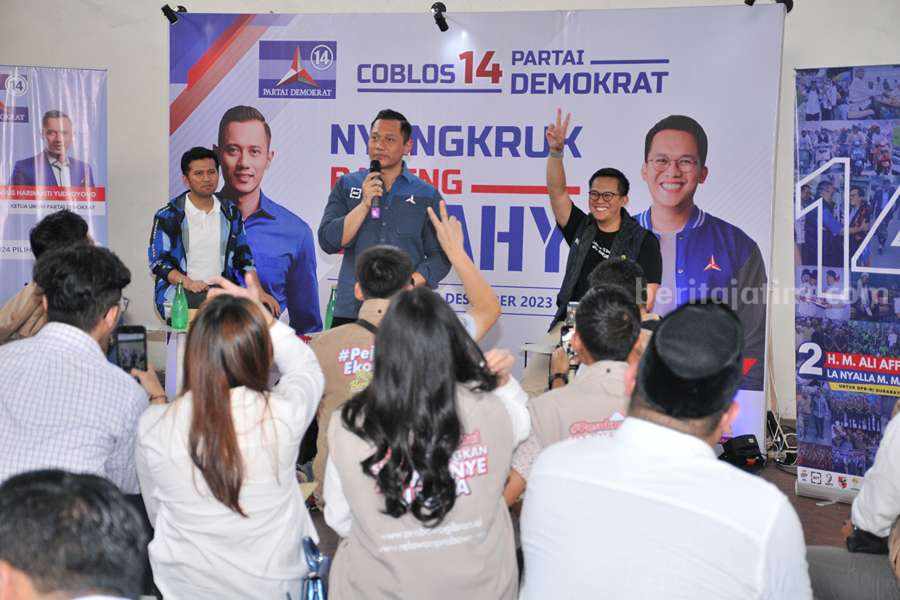 AHY dan Emil Totalitas Dukung Ali Affandi Jadi Anggota DPR RI Ketua Umum Partai Demokrat, Agus Harimurti Yudhoyono (AHY)