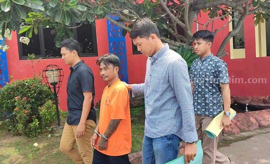 Polres Bangkalan Bekuk Pencuri Televisi di Warkop polres bangkalan