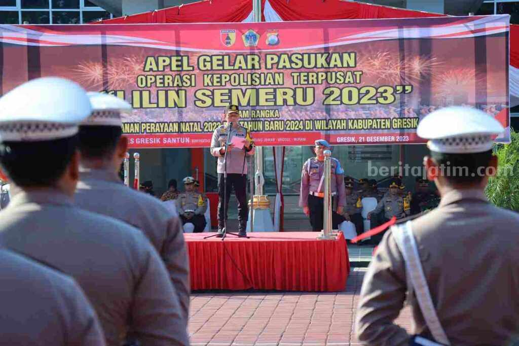 Polres Gresik siapkan polisi lalu lintas untuk mengantisipasi kemacetan