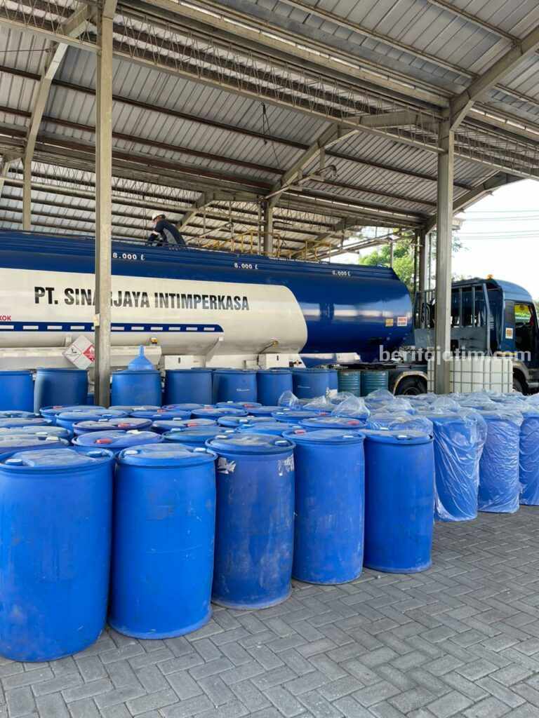 PTPN I Pasok 20 KL Bioetanol untuk Pertamax Green 95