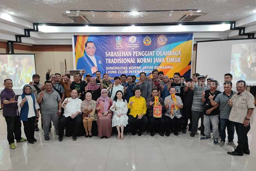 Ketua KORMI Jatim Didaulat Jadi Presiden Lions Club Jawa Timur