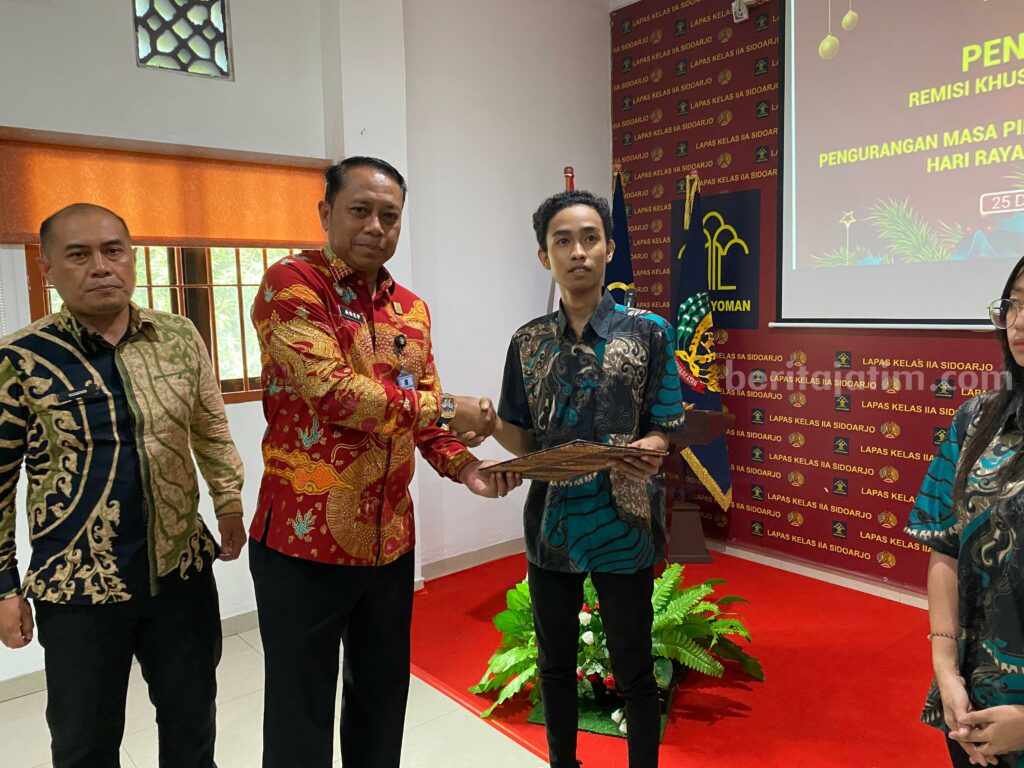 358 Narapidana di Jatim Dapat Remisi Natal, 3 Langsung Bebas foto beritajatim