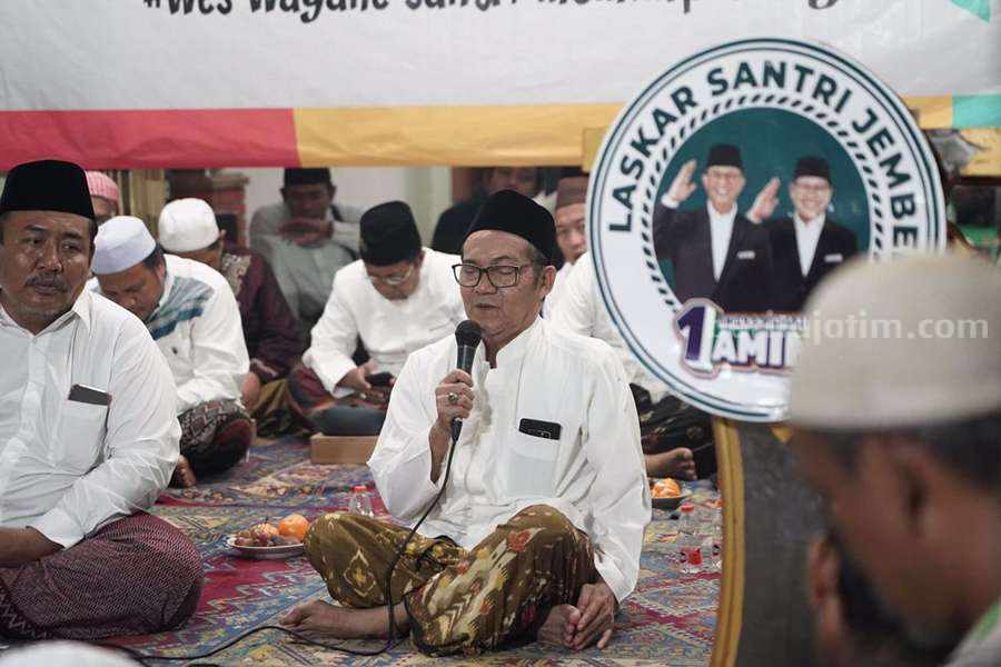 Laskar Santri dukung AMIN