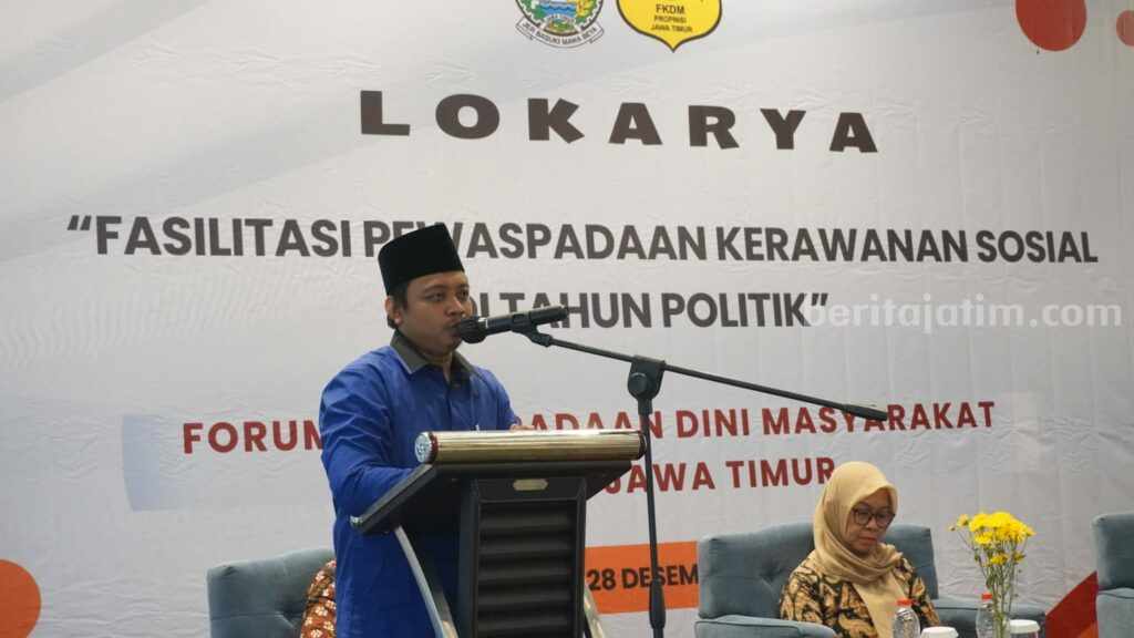 Ketua FKDM Jatim Rangga Sa'adillah