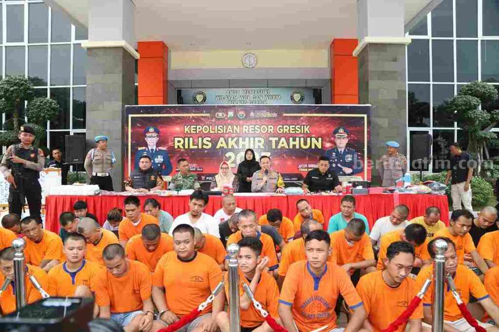 Selama 2023 Kasus Narkoba di Gresik Masih Mendominasi Selama 2023 Kasus Narkoba di Gresik Masih Mendominasi