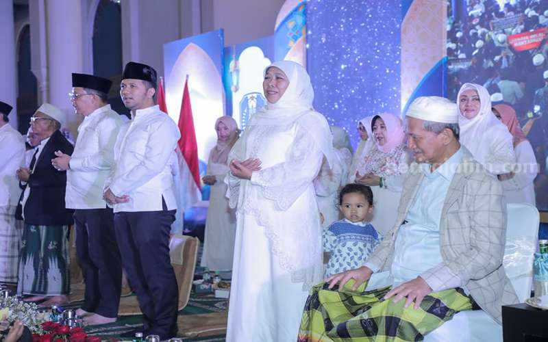 Gubernur Khofifah Indar Parawansa dan Wagub Emil Elestianto Dardak
