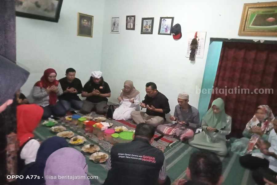 siti atiqoh kunjungi kampung bandeng