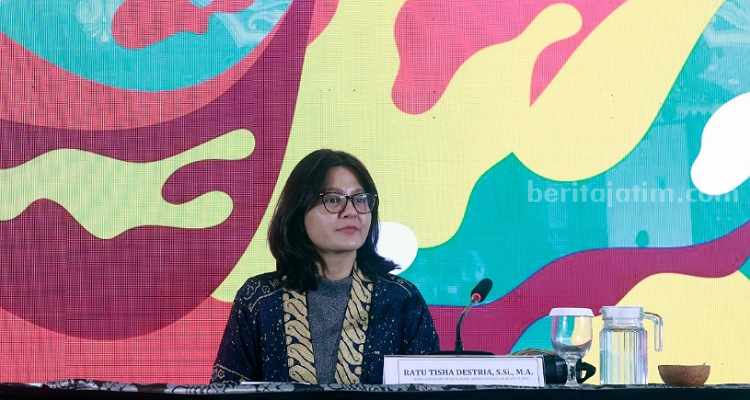 Wakil ketua panitia Piala Dunia U17, Ratu Tisha. (Way)