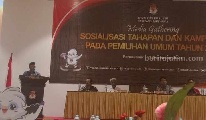 KPU Pamekasan Ajak Insan Pers Wujudkan Pemilu Berintegritas