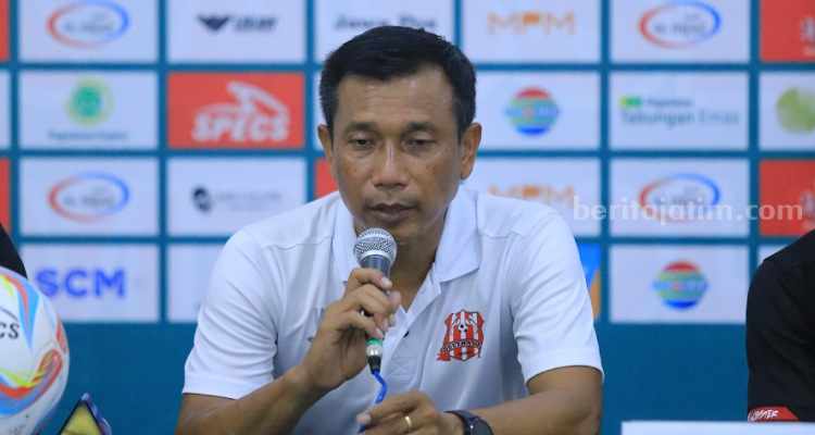 Widodo CP, pelatih Deltras FC. (Way)