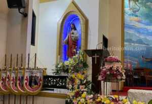 Persiapan Gereja di Pamekasan Sambut Natal 2023