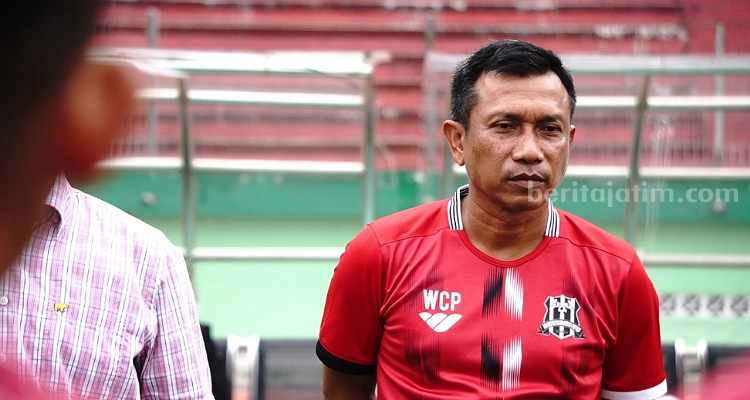 Pelatih Deltras FC Mulai Rancang Taktik Hadapi Lawan di Babak 12 Besar Liga 2 Widodo Cahyo Putro, Pelatih Deltras FC. (Way)