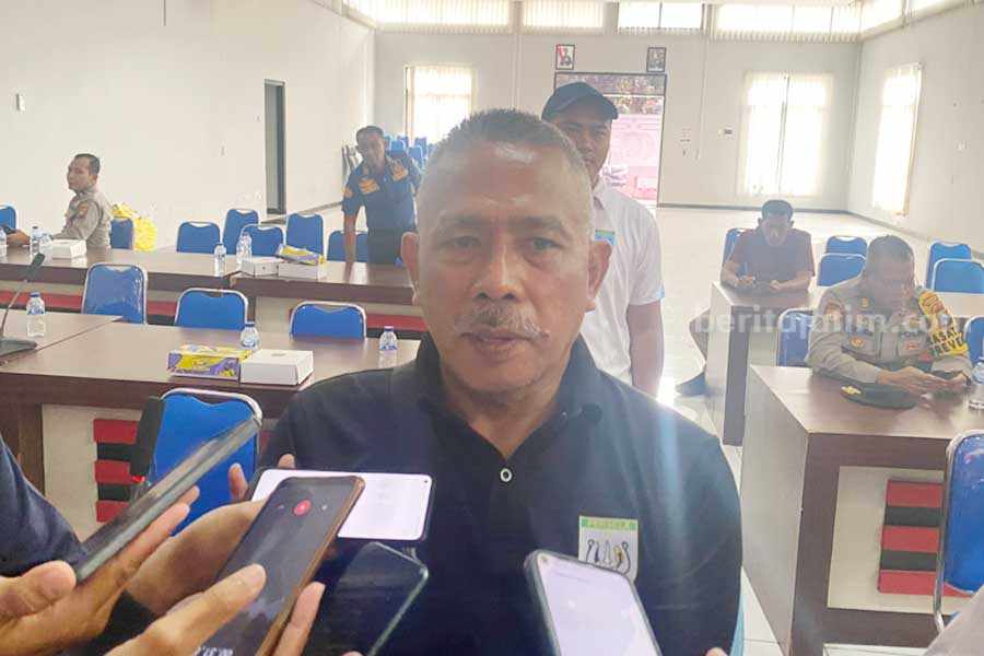 Ketua Panpel Persela, Mahfud Syafii. [foto : Diah Ayu/beritajatim.com]