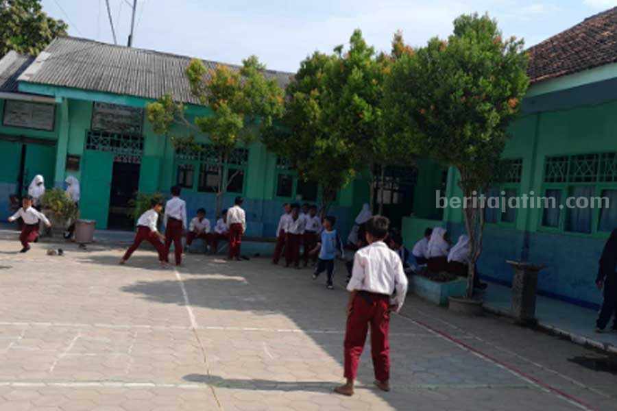 SDN Tambegan, Kecamatan Arosbaya, Bangkalan (Foto: Zamachsari/beritajatim.com)