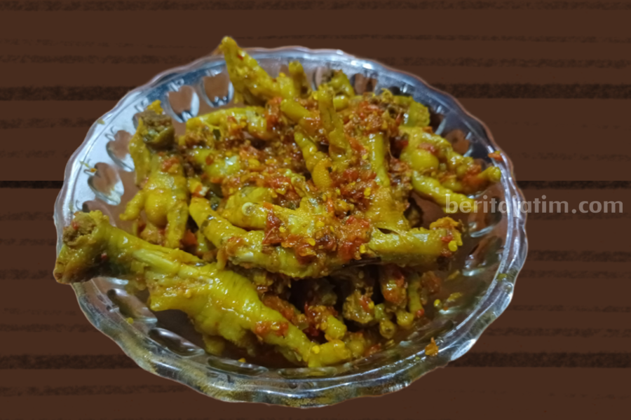 5 Rekomendasi Resep Ceker Pedas Lezat untuk Persiapan Puasa Ceker Pedas Manis, rekomendasi olahan ceker pedas. (Foto: Fitri Yuliani/beritajatim.com)