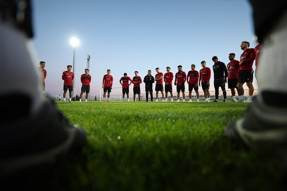 Timnas Indonesia menjalani pemusatan latihan di Turki sebelum bertolak ke Qatar untuk melakoni Piala Asia 2023. Foto: PSSI