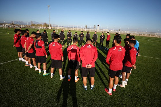 Enam Pemain Belum Gabung TC Timnas di Turki Timnas Indonesia menjalani pemusatan latihan di Turki sebelum bertolak ke Qatar untuk melakoni Piala Asia 2023. Foto: PSSI