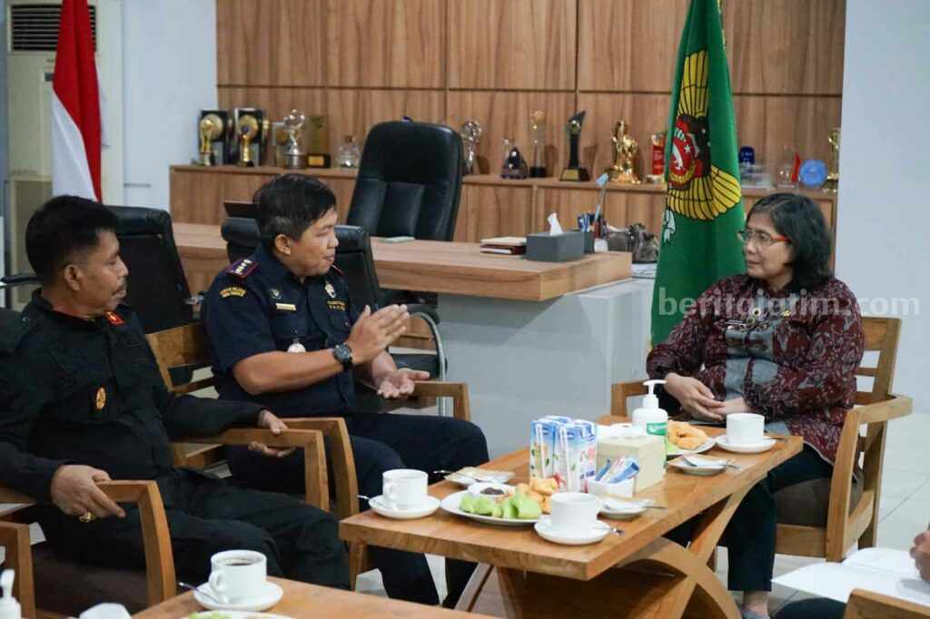 Pj Wali Kota Kediri Terima Kunjungan Kepala Lapas Kelas IIA