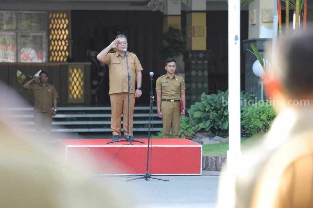 Pemkot Kediri Gelar Upacara Peringati Hari Bela Negara ke-75