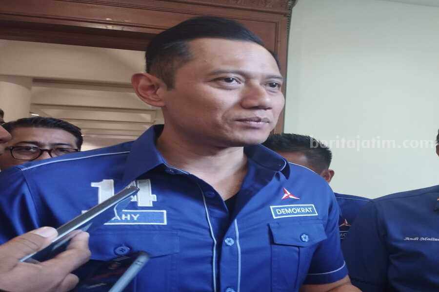 Genjot Suara di DIY dan Jatim, SBY Turun Gunung Agus Harimurti Yudhoyono (Rahajeng Kartika-Beritajatim.com)