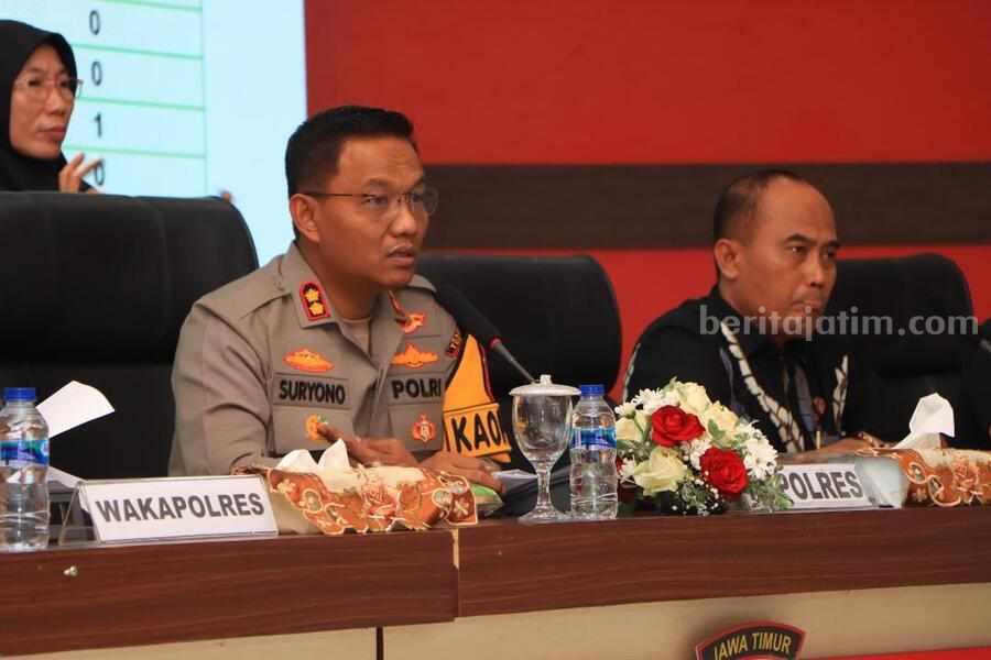 Dibanding Narkoba, Kasus Okerbaya Paling Banyak di Tuban Kapolres Tuban AKBP Suryono.