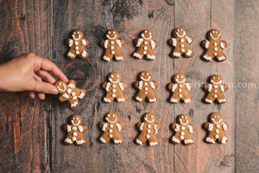 Gingerbread cookies yang nikmat. (Pexels)