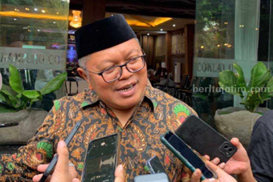 Anggota DPRD Provinsi Jatim, Ahmad Tamim atau Gus Tamim ditemui usai acara.