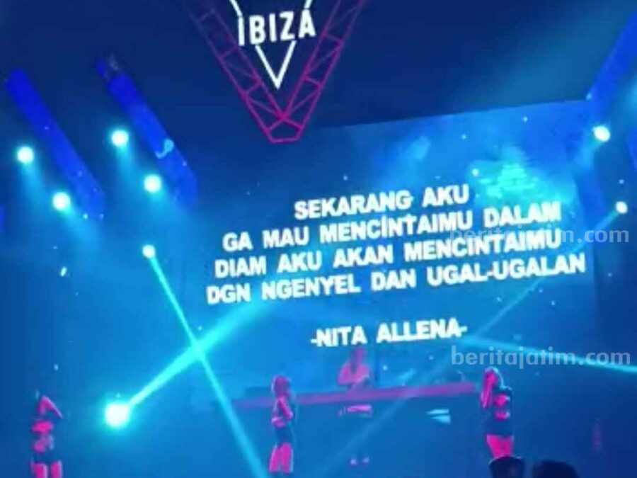 BNN Jatim Razia Tiger HW dan Ibiza Club Surabaya Suasana dalam Diskotik Ibiza (Foto/Istimewa)