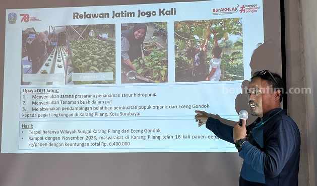 Nelayan Sekarmulyo Jombang Ajak Masyarakat Jaga Sempadan Sungai Brantas