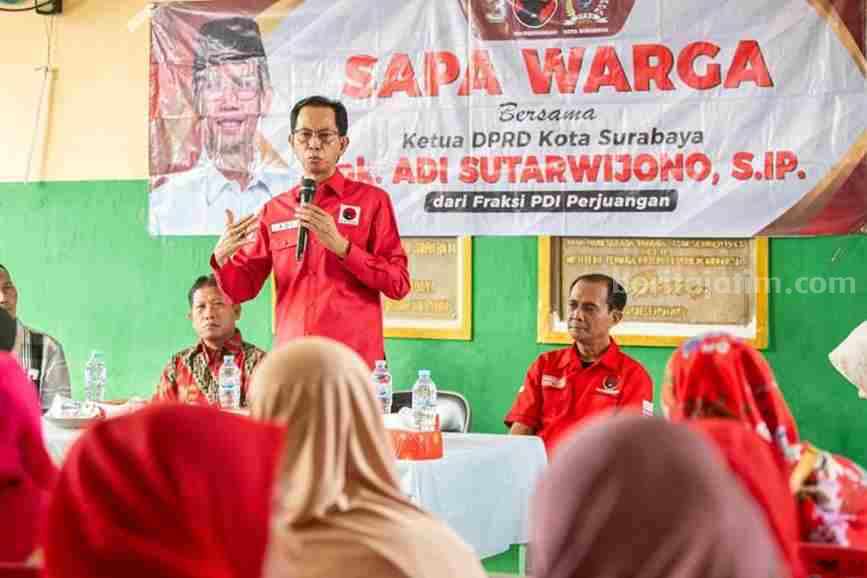 PDIP Surabaya Kampanyekan KTP SAKTI dari Ganjar-Mahfud pak awi
