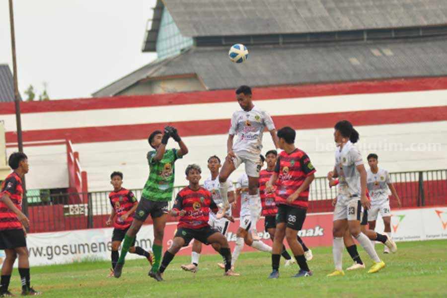 Perssu MC saat melawan Perseba Bangkalan.