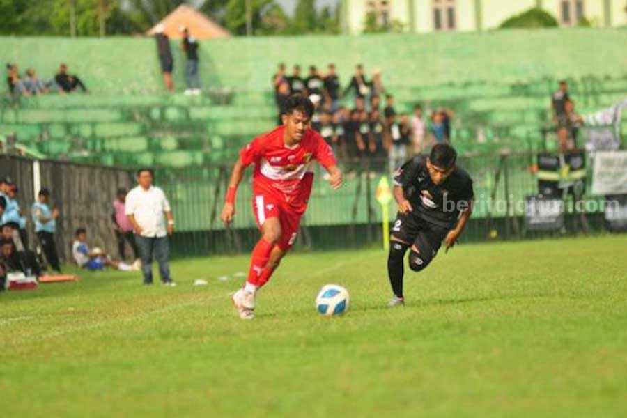 Puncaki Klasemen Sementara Liga 3 Grup M, Ini Persiapan Perssu MC Hadapi Putaran Kedua Perssu MC saat pertandingan putaran pertama di Stadion A. Yani Sumenep.