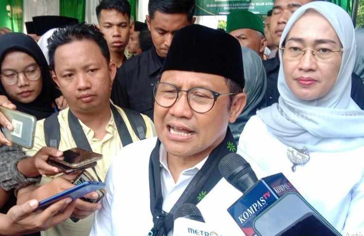 Muhaimin Iskandar alias Cak Imin, Cawapres Nomor 01 saat di Blitar.