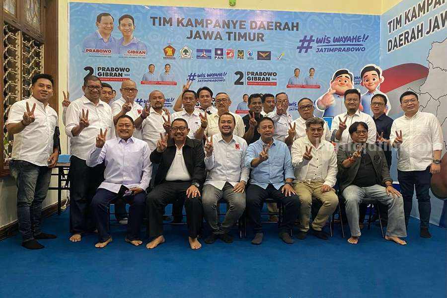 Pengurus Projo Jatim dan TKD Jatim