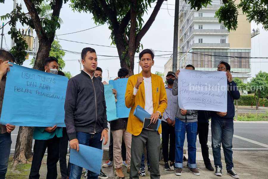Bantah Tudingan TKN Prabowo-Gibran, Ini Sikap Aliansi Mahasiswa Jatim foto beritajatim