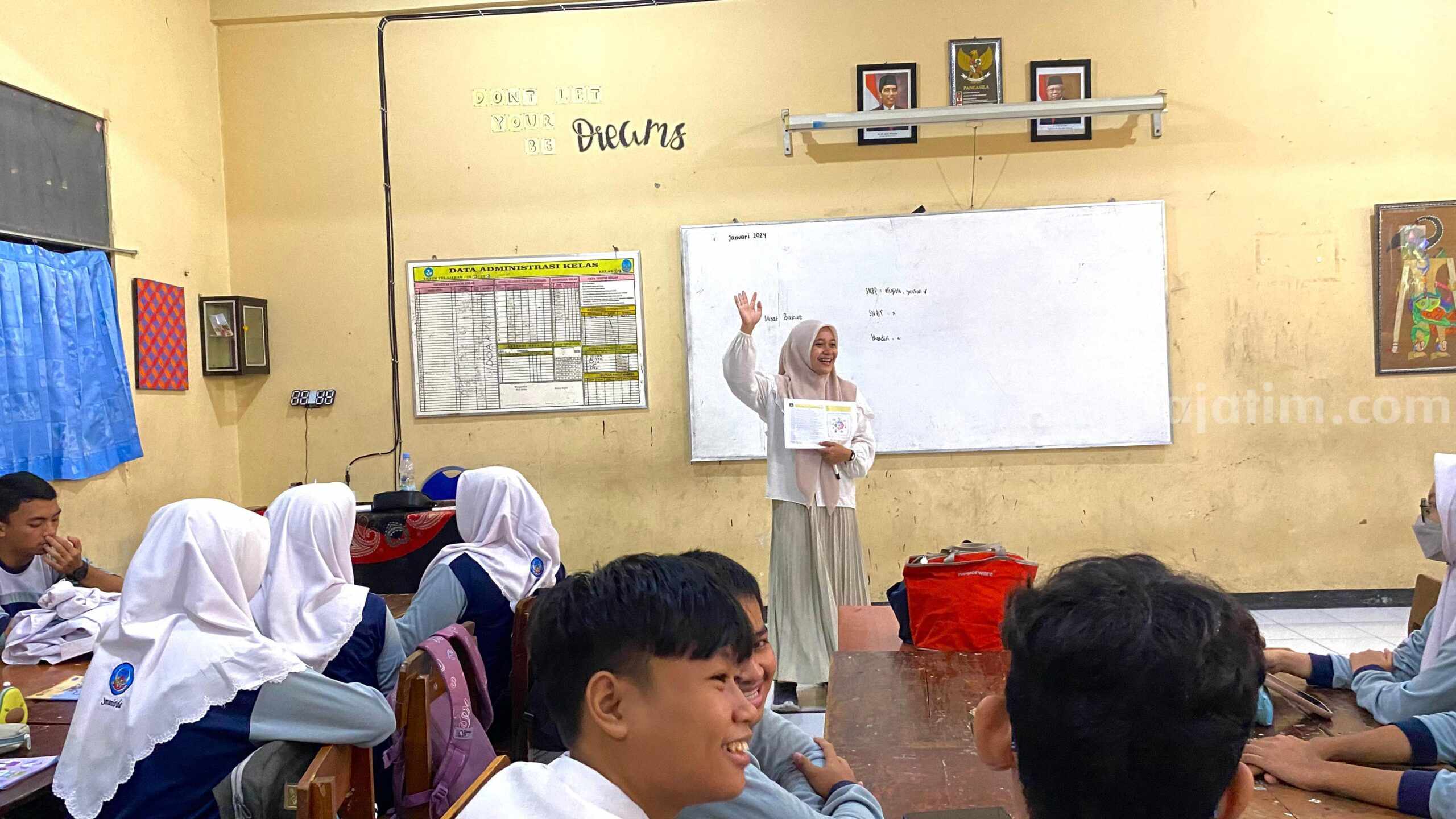 Pemetaan bakat yang digelar SMAN 4 Sidoarjo bekerja sama dengan Edulab.